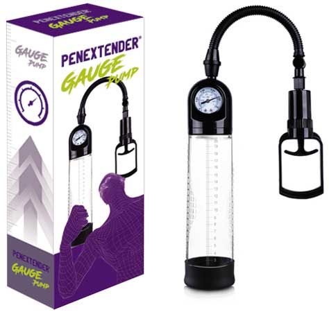 Penextender Gauge Pump Göstergeli Penis Pompası